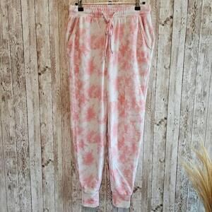 Women's Cotton On Body Pink Tie Dye Sweatpants - Size XS